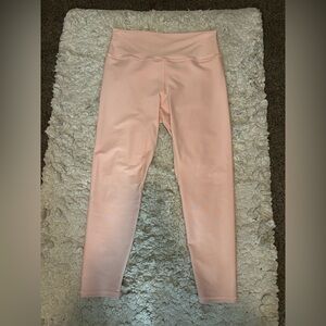 Women's Savvi Lifestyle Co. Solid Light Pink Miya Leggings XL